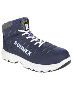 RUNNEX® S1P-ESD-Sicherheitsschnürstiefel FlexStar 5174 blau/weiß/grau Runnex