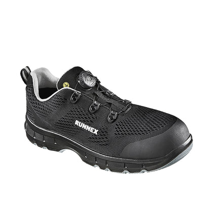 RUNNEX® S1PS-ESD-Sicherheitshalbschuhe atop FlexStar 5190 schwarz/grau