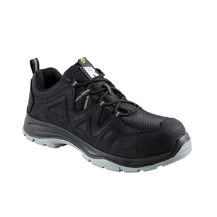 RUNNEX® S3S-ESD Sicherheitshalbschuhe SmartStar 5302 schwarz/grau