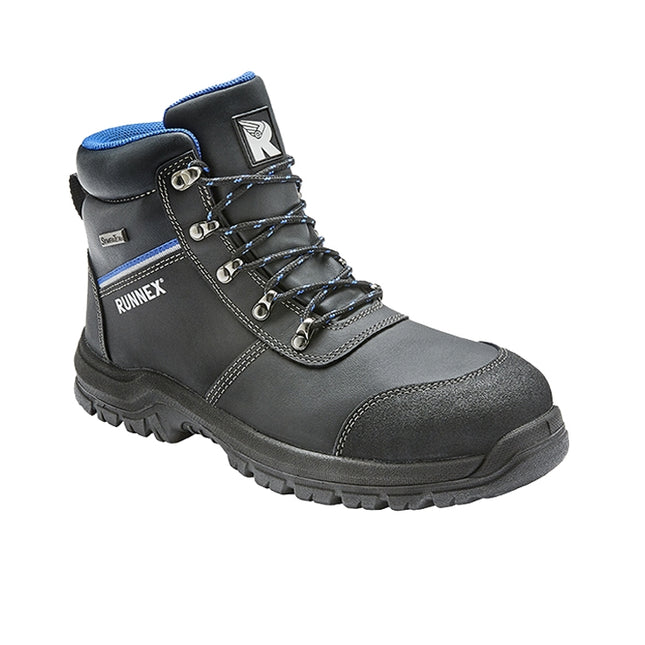 RUNNEX® S3 Sympatex®-Sicherheitsschnürstiefel SpecialStar 5315 schwarz/blau