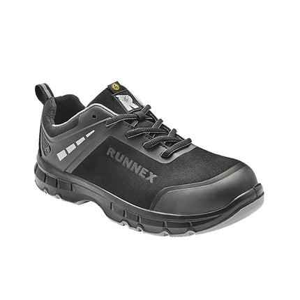 RUNNEX® S3-ESD-Sicherheitshalbschuhe FlexStar 5370 schwarz/grau