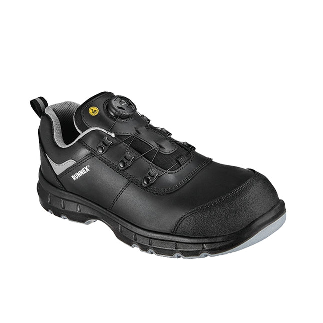 RUNNEX® S3S-ESD-Sicherheitshalbschuhe atop FlexStar 5390 schwarz/ grau