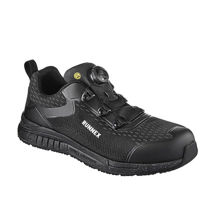 RUNNEX® S3S-ESD-Sicherheitshalbschuhe atop SportStar 5392 schwarz