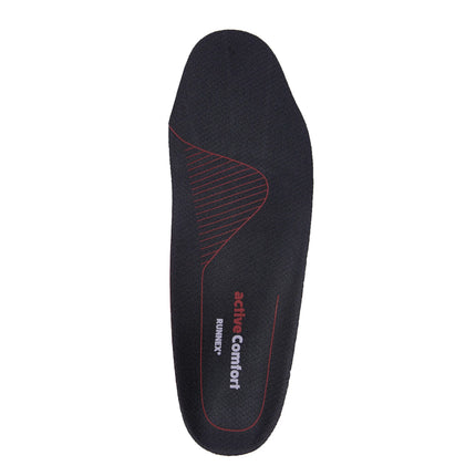 RUNNEX®Semi-orthopädische Einlegesohle activeComfort high 5408 schwarz/rot