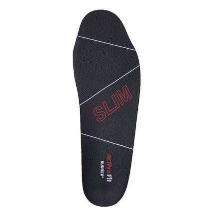 RUNNEX® Einlegesohle activeFit slim 5410 schwarz/rot