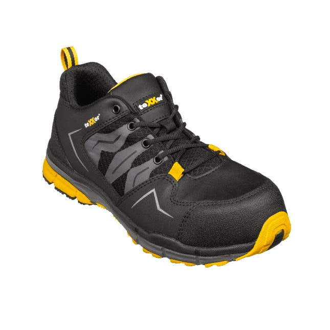 teXXor® S1P-Sicherheitshalbschuhe BREST 6118 schwarz/grau/gelb