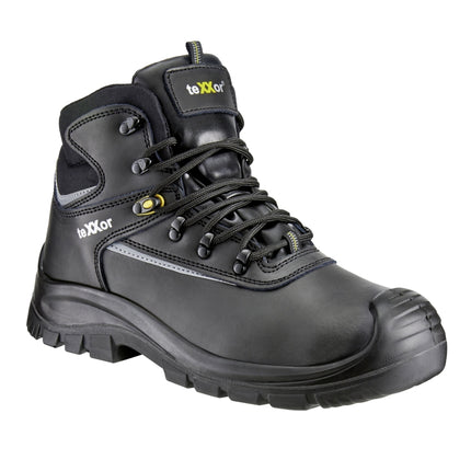 teXXor® S3-Sicherheitsschnürstiefel DIJON 6325 schwarz