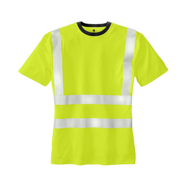 teXXor® Warnschutz T-Shirt HOOGE 7008 leuchtgelb