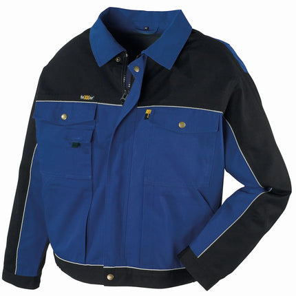 teXXor® Canvas (320 g/m²) Bundjacke RIO 8312 kornblau/schwarz