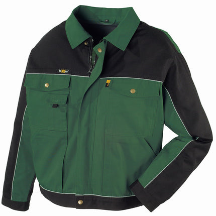 teXXor® Canvas (320 g/m²) Bundjacke RIO 8315 grün/schwarz
