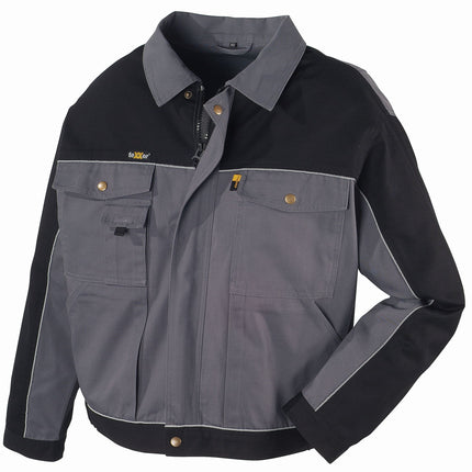 teXXor® Canvas (320 g/m²) Bundjacke RIO 8317 grau/schwarz