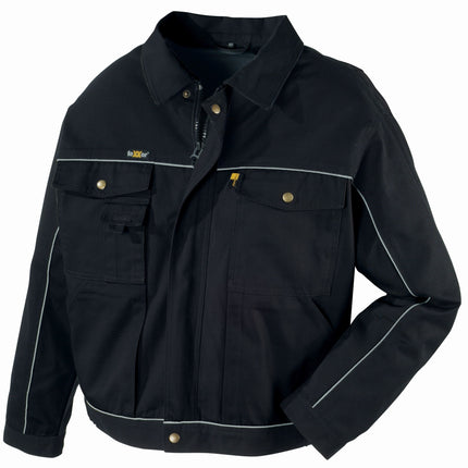 teXXor® Canvas (320 g/m²) Bundjacke RIO 8318 schwarz/schwarz