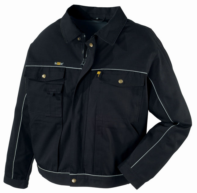 teXXor® Canvas (320 g/m²) Bundjacke RIO 8318 schwarz/schwarz