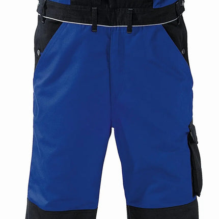 teXXor® Canvas (320 g/m²) Latzhose AMAZONAS 8332 kornblau/schwarz