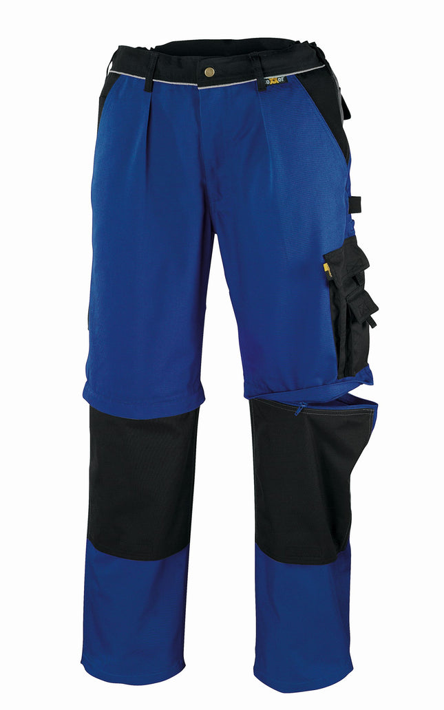 teXXor® Canvas (320 g/m²) 2-in-1 Bundhose  TOBAGO 8352 kornblau/schwarz