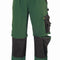 teXXor® Canvas (320 g/m²) 2-in-1 Bundhose  TOBAGO 8355 grün/schwarz teXXor®