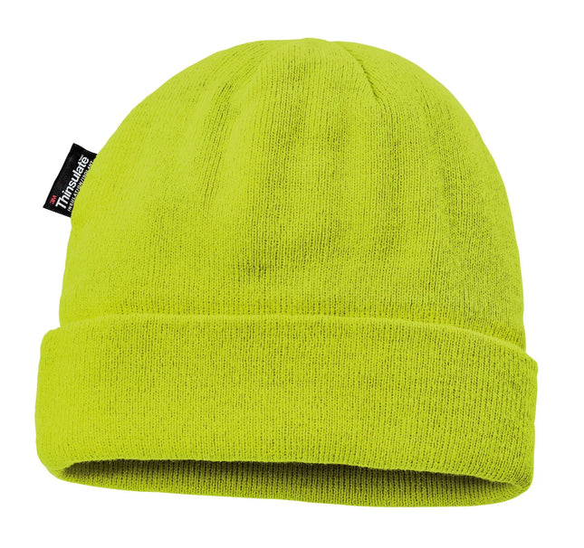 4PROTECT® Warnschutz Strickmütze 8465 leuchtgelb
