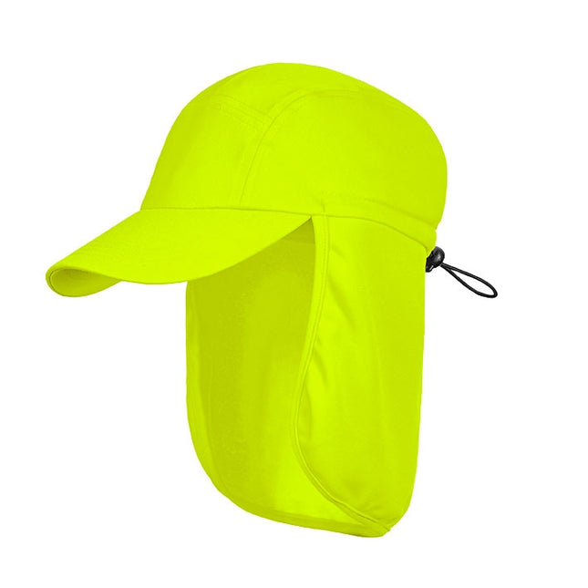 4PROTECT® Warnschutz UV-Schutz-Cap 8467 gelb