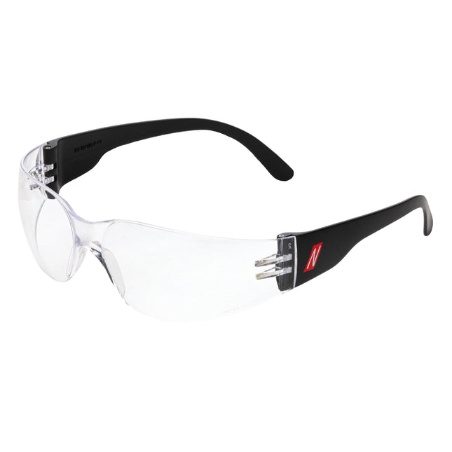 NITRAS VISION PROTECT BASIC, Schutzbrille, schwarz, EN 166
