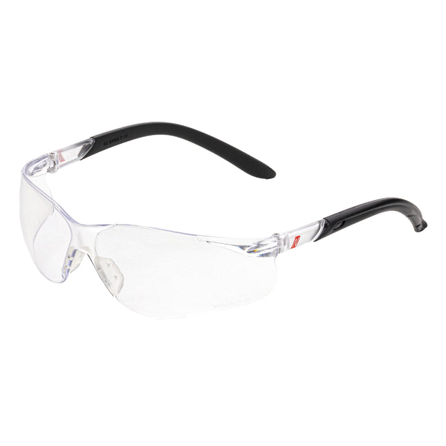 NITRAS VISION PROTECT, Schutzbrille, schwarz / transparent, EN 166