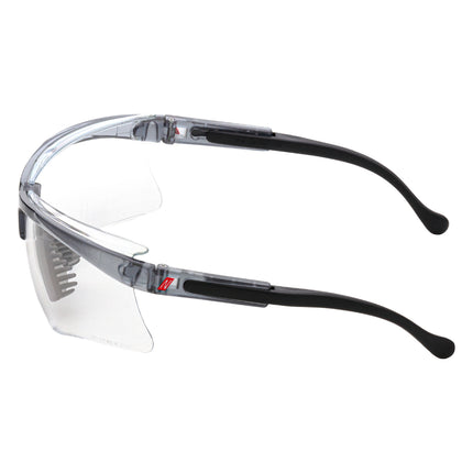 NITRAS VISION PROTECT PREMIUM, Schutzbrille, schwarz, Sichtscheiben klar, EN 166