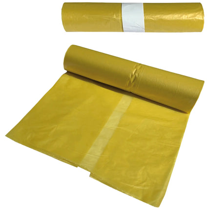 Müllsack 70 Liter gelb Stärke 33 mμ LDPE-250 Stück Kera Arbeitsschutz